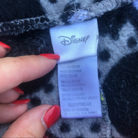 Disney Mickey Mouse pajama bottoms size small - Picture 2 of 4